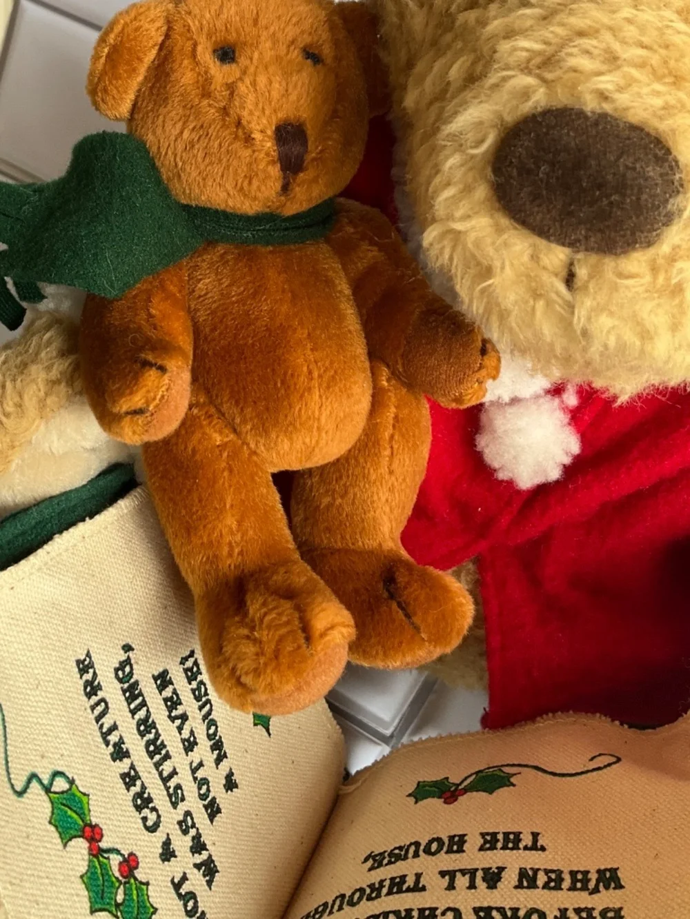 Pan Asian Creations Animated Talking Bear Twas reads The Night Before Christmas